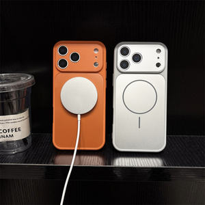 Custodia per <span class=keywords><strong>iPhone</strong></span> 17 Pro Antiurto con Ricarica Wireless Magnetica per <span class=keywords><strong>iPhone</strong></span> 16 Pro Max 15 14 13 12 <span class=keywords><strong>11</strong></span> <span class=keywords><strong>Cover</strong></span> Rigida di Lusso - Product Image 3