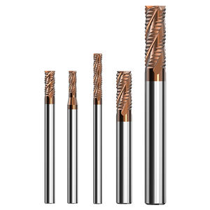 HUHAO ทังสเตนเหล็กฟันเต็มเกลียวสี่ขลุ่ยเครื่องตัดมิลลิ่ง CNC บิตสําหรับสแตนเลส H19010308 - Product Image 2