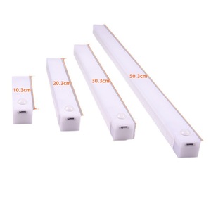 Cài đặt từ tính có thể sạc lại PIR cảm biến chuyển động dưới ánh sáng truy cập dẫn tủ cảm biến ánh sáng thanh đèn - Product Image 4