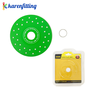 Disco de Diamante de Alta Dureza Soldado al Vacío de 4.5 Pulgadas para Amoladora Angular, para Cortar y Biselado de Vidrio, Jade, Cerámica y Mármol - Product Image 5