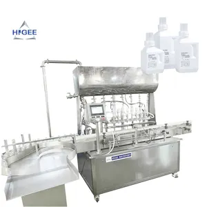 Higee liquid soap body lotion shampoo Hand Wash cleaner bottling liquid Filling Machine Packing Machinery