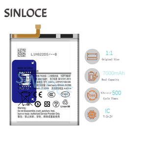 SINLOCE, venta al por mayor, producción de alta calidad, fábrica de baterías para teléfonos móviles para <span class=keywords><strong>Samsung</strong></span> Galaxy <span class=keywords><strong>M51</strong></span> M62 F62 M515, 2017 - Product Image 4