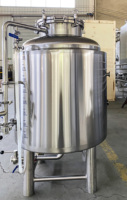 Cuve à bière brillante en acier inoxydable de qualité alimentaire 200L avec enveloppe chauffante, stockage personnalisé pour la brasserie artisanale