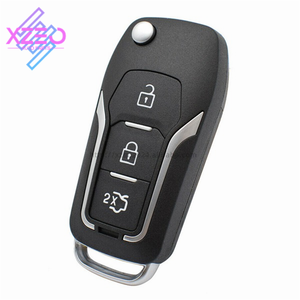 เคสกุญแจรีโมทรถยนต์เหมาะสำหรับ <span class=keywords><strong>Ford</strong></span> สำหรับ Focus <span class=keywords><strong>Fiesta</strong></span> Mondeo S-Max ที่ไม่มี<span class=keywords><strong>แบ</strong></span><span class=keywords><strong>ต</strong></span>เตอรี่ - Product Image 2