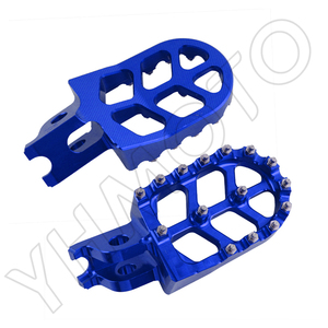 YHMOTO CNC Aluminum <b>FootRest</b> Foot Plate Rest Pegs Pedals Pedalen for Simson S51 S50 S53 MopedTuning - Product Image 4