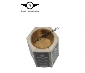 Best Design New Bone Inlay Bakhoor Candle Stand <b>Moroccan</b> Style Wood Candle Holder for Home Decor Tabletop Tea <b>Light</b> Lantern Jar - Product Image 3