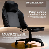 Chaise de jeu ergonomique en cuir PU à dossier haut avec accoudoirs 2D pour longues sessions de jeu – Vente chaude – Chaise PC OEM