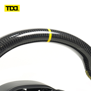 Volant en fibre de carbone véritable TDD compatible avec Nissan GTR 350Z 370Z G35 G35X Fx35 M35 2002 2003 2004 2005 2006 2007 - Product Image 3