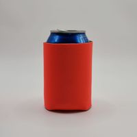 맞춤형 로고 DIY 무지 캔 쿨러 네오프렌 12온스 맥주 쿨러 승화 스탬비 홀더 쿠지 (캔용)