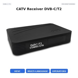 Receptor de TV Digital Terrestre DVB-T2 CAS H.265 HEVC con Tarjeta Inteligente para TV por Cable para Operadores OEM ODM - Product Image 1