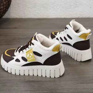 2026 Winter Lace-up Waterproof Plush Cotton Shoes for Warmth and Fashion for Students - Product Image 6