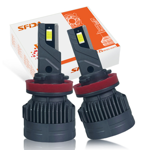 Bombillas LED para Faros Delanteros de Coche SFIDA <span class=keywords><strong>V11</strong></span>, 55 W, 6000 K, Blanco Frío, Embalaje Personalizado, H4 H7 H11 9005 9006 HB3, Luz Alta y Baja, IP68 - Product Image 1