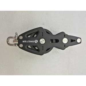 Poulie rotative/extensible Master BP-0520F à roue unique, diamètre de la roue 50 mm et diamètre du fil 10 mm, quincaillerie marine - Product Image 1