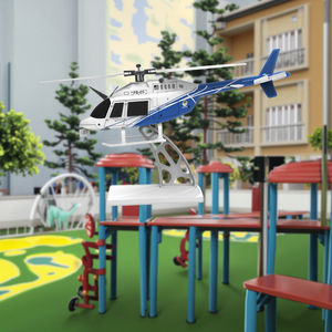 FB-05 रिमोट-नियंत्रित आरसी हेलीकॉप्टर मॉडल इलेक्ट्रिक पावर स्रोत शुरुआती एक-क्लिक टेकऑफ/लैंडिंग तीन समायोज्य गति - Product Image 4