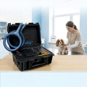 Appareil de thérapie PEMF personnalisable et pratique pour animaux de compagnie, réduit la réponse inflammatoire, machine de massage PEMF pour cliniques vétérinaires - Product Image 1