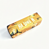 Jouet anti-stress en forme de bâton de beurre pour Halloween, personnalisé, en PU souple à remontée lente, pour la fête des déguisements