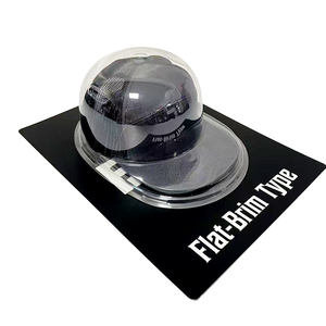 Bán buôn tùy chỉnh mũ nhựa trường hợp bao bì hộp nóng bán thẻ giấy hat vỏ sò hiển thị vỉ thu thập bao bì - Product Image 4