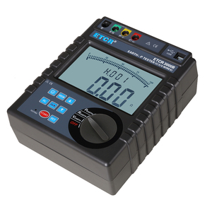 เครื่องทดสอบความต้านทานดิน ETCR3000B พร้อมฟังก์ชัน <span class=keywords><strong>FFT</strong></span> และ AFC ป้องกันการรบกวน สำหรับการทดสอบการต่อสายดินป้องกันฟ้าผ่า - Product Image 4