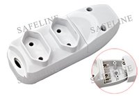 Prise sans fil extensible 2P, 10A/250V~