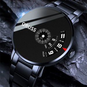 Genuine Drop-shipping New Mens Watch <b>Automatic</b> Movement <b>Chronograph</b> 40mm Starry-sky Design Steel Band - Product Image 5