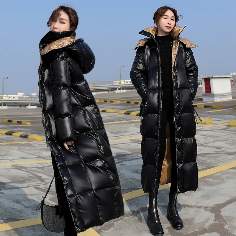 Amazon hot sell trendy jackets women maxi long long jackets women vintage out wear black jacket woman