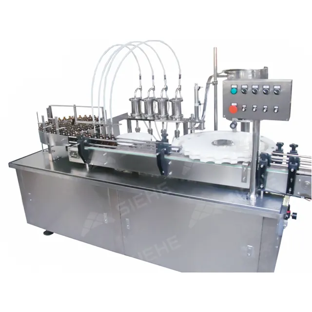 Multi-heads Volume Type Juice Olive Engine Oil Bottle Drink Automatic Liquid Filling Machine