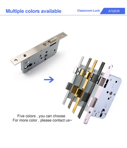 लकड़ी के स्टील के दरवाजे के लिए टिकाऊ एंटी-चोरी अनलॉक का रास्ता Factory-A72 - Product Image 5