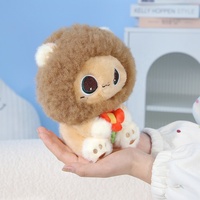 Boneka Maskot Singa Kustom Mia |   OEM ODM Boneka Singa Lucu dengan Bunga, Maskot Plush Kustom
