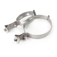 Collier de suspension articulé de haute qualité DN125 pour tuyaux PVC, collier de suspension articulé pour tuyaux de chauffage, ventilation et climatisation (HVAC) et plomberie