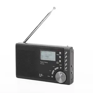 Radio Multi Band FM/DAB/DAB + 2 Band, Penerima Dunia Sensitivitas Tinggi dengan Kabel