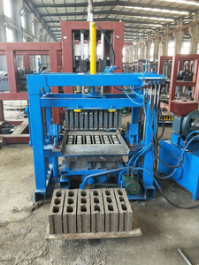 Hongfa(HF) <span class=keywords><strong>QTJ4</strong></span>-<span class=keywords><strong>30</strong></span> hydraulische Beton hohl block, der Maschine mit Getriebe-und Lager-Handbetrieb herstellt - Product Image 3