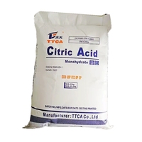 Acide Citrique de Qualité Alimentaire Prix de Gros ENSIGN TTCA Sel Citrique Acide Citrique Monohydraté Acide Citrique Anhydre