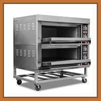 Four à pain électrique personnalisable Yoslon YSN-20 à 2 niveaux et 4 plateaux, prix usine, pour la cuisson