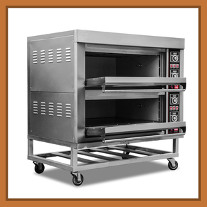 Four à pain électrique personnalisable Yoslon YSN-20 à 2 niveaux et <span class=keywords><strong>4</strong></span> plateaux, prix usine, pour la cuisson - Product Image 4