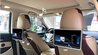 10,1 Zoll IPS Touchscreen Rücksitz-Unterhaltungssystem Auto-Kopfstützen-Display-Monitor mit SD-Karten-Unterstützung CarPlay USB MP5-Player