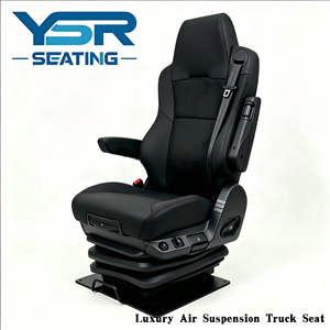 Siège de remplacement pour conducteur de camion lourd avec suspension amortissante pour camions miniers et véhicules utilitaires - Product Image 4