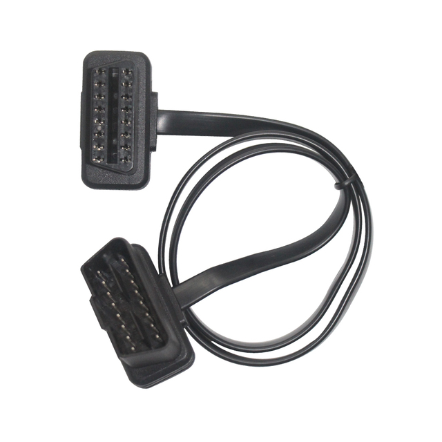 OBD2 Cable, OBD2 Extension Adapter, For Automatic Protection Professional Made Reasonable Design Repairer Sports Car
