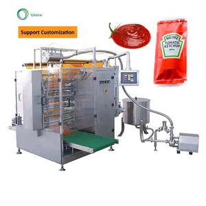 Multi Lanes Liquid Paste Stick Sachet Packing Machine Ketchup Mayonnaise