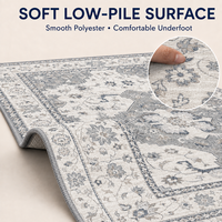 Tapis de sol moderne en peluche minimaliste scandinave, lavable, tapis décoratif contemporain pour chambre d'enfant, appartement, maison
