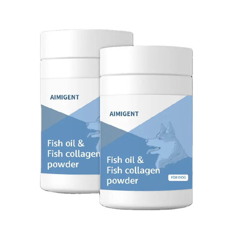 卸売栄養犬サプリメント純粋な加水分解魚油コラーゲンプロテインパウダー