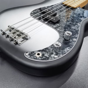 Nuevo bajo GALYDA de 4 cuerdas con mástil de arce y cuerpo de abeto para adultos. Venta al por mayor de fábrica de bajos eléctricos económicos. - Product Image 2