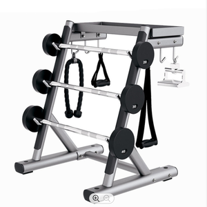 Huiti Gym Equipment Fixed Small <strong>Barbell</strong> bar Storage Gym <strong>Barbell</strong> Rack Multifunctional <strong>Handle</strong> Rack - Product Image 4