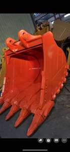 OEM E374, 4, 6 м3, Hitachi EX 890, 4, 3 м3, высокопрочный экскаваторный ковш с твердым усилением 30-40 т - Product Image 4