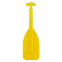 Pagaie de kayak gonflable télescopique pliable Ican en aluminium, réglable de 53 à 106,5 cm, lame de 36 cm x 16 cm