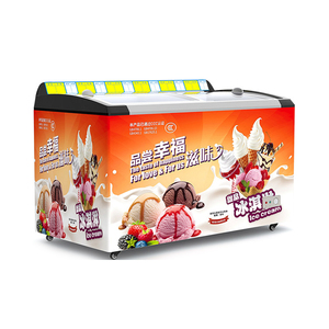 Vitrina comercial para helados Rebirth RI, doble temperatura, 2 puertas corredizas de vidrio, cestas bloqueables, descongelación automática - Product Image 5