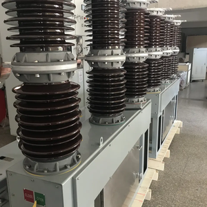 Disyuntor de vacío inteligente de alto voltaje trifásico de tipo exterior de alta confiabilidad utilizado para subestación de transformador - Product Image 5