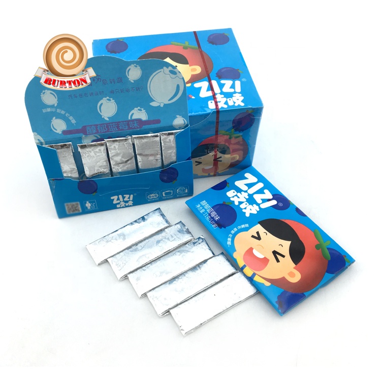 5 в 1, жевательная резинка с черникой