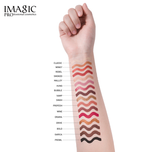 Imagic Tùy Chỉnh 16 Màu Sắc Matte Ánh Sáng Nhũ Sáng Thuần Chay Eyeshadow Palette Cuốn Sách Bao Bì Với Gương Bán Buôn Nhãn Hiệu Riêng Bóng Mắt - Product Image 2