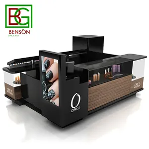 New Process Cosmetics Store Displays Shop Fitting Furniture Wholesales Franchise Nail Kiosk Design