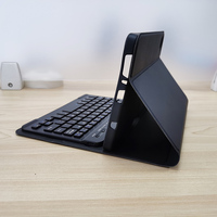 Étui pour clavier sans fil en cuir PU TPU pour Samsung Galaxy Tab A9 8.7 pouces SM-X110 X115 2023 housse de protection avec support